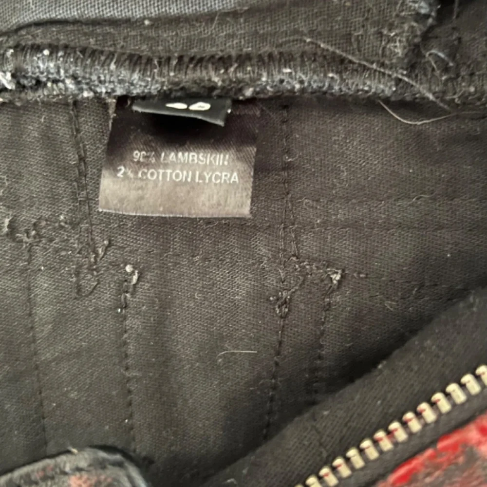 1 of 1 Vintage Leather patchwork pants - Picture 7 of 7